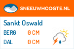 Sneeuwhoogte Sankt Oswald